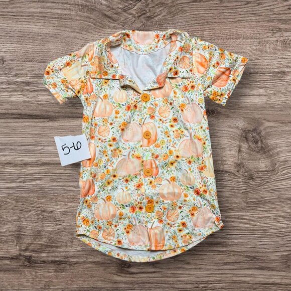 Fall Pumpkin Button down shirt - Picture 1 of 1
